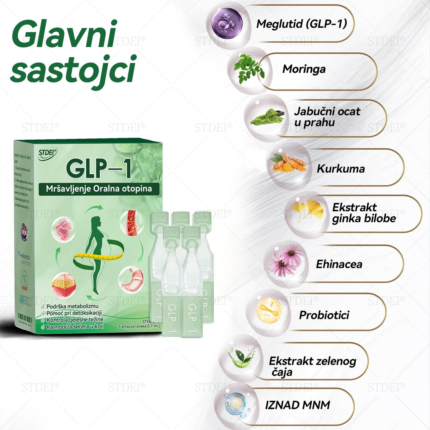 ✅ Preporučuje više od 100 000 ljudi | službena trgovina | 𝐒𝐓𝐃𝐄𝐈® 👩⚕️👩⚕️ 𝐆𝐋𝐏-𝟏 𝐌𝐫š𝐚𝐯𝐥𝐣𝐞𝐧𝐣𝐞 𝐎𝐫𝐚𝐥𝐧𝐚 𝐨𝐭𝐨𝐩𝐢𝐧𝐚 - Pretilost, kardiovaskularne bolesti, dijabetes, apneja u snu, problemi sa zglobovima i još mnogo toga