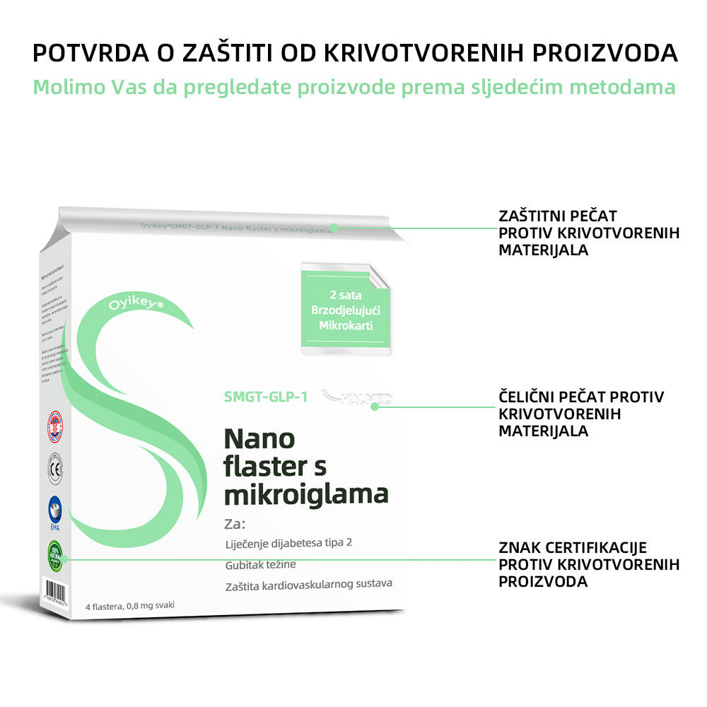 [✅Vidljivi učinak u roku od 7 dana] 𝐎𝐲𝐢𝐤𝐞𝐲® 🌏🌏 𝐒𝐌𝐆𝐓-𝐆𝐋𝐏-𝟏 𝐍𝐚𝐧𝐨 𝐟𝐥𝐚𝐬𝐭𝐞𝐫 𝐬 𝐦𝐢𝐤𝐫𝐨𝐢𝐠𝐥𝐚𝐦𝐚（Bezbolno, dugotrajno, usmjereno na dijabetes, pretilost i kardiovaskularne bolesti）