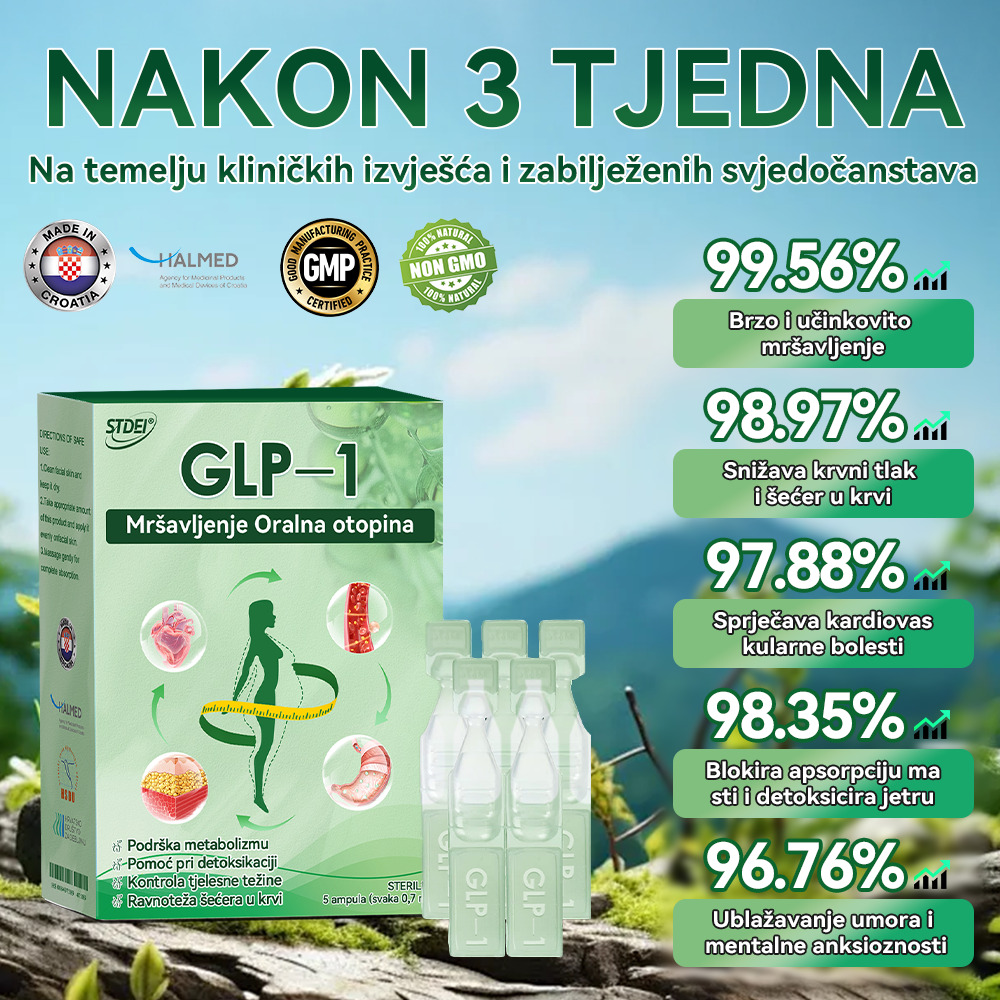 ✅ Preporučuje više od 100 000 ljudi | službena trgovina | 𝐒𝐓𝐃𝐄𝐈® 👩‍⚕️👩‍⚕️ 𝐆𝐋𝐏-𝟏 𝐌𝐫š𝐚𝐯𝐥𝐣𝐞𝐧𝐣𝐞 𝐎𝐫𝐚𝐥𝐧𝐚 𝐨𝐭𝐨𝐩𝐢𝐧𝐚 - Pretilost, kardiovaskularne bolesti, dijabetes, apneja u snu, problemi sa zglobovima i još mnogo toga